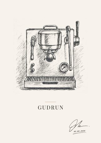 Poster · GUDRUN (Skizze)