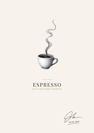 Poster · Espresso (Zeichnung)