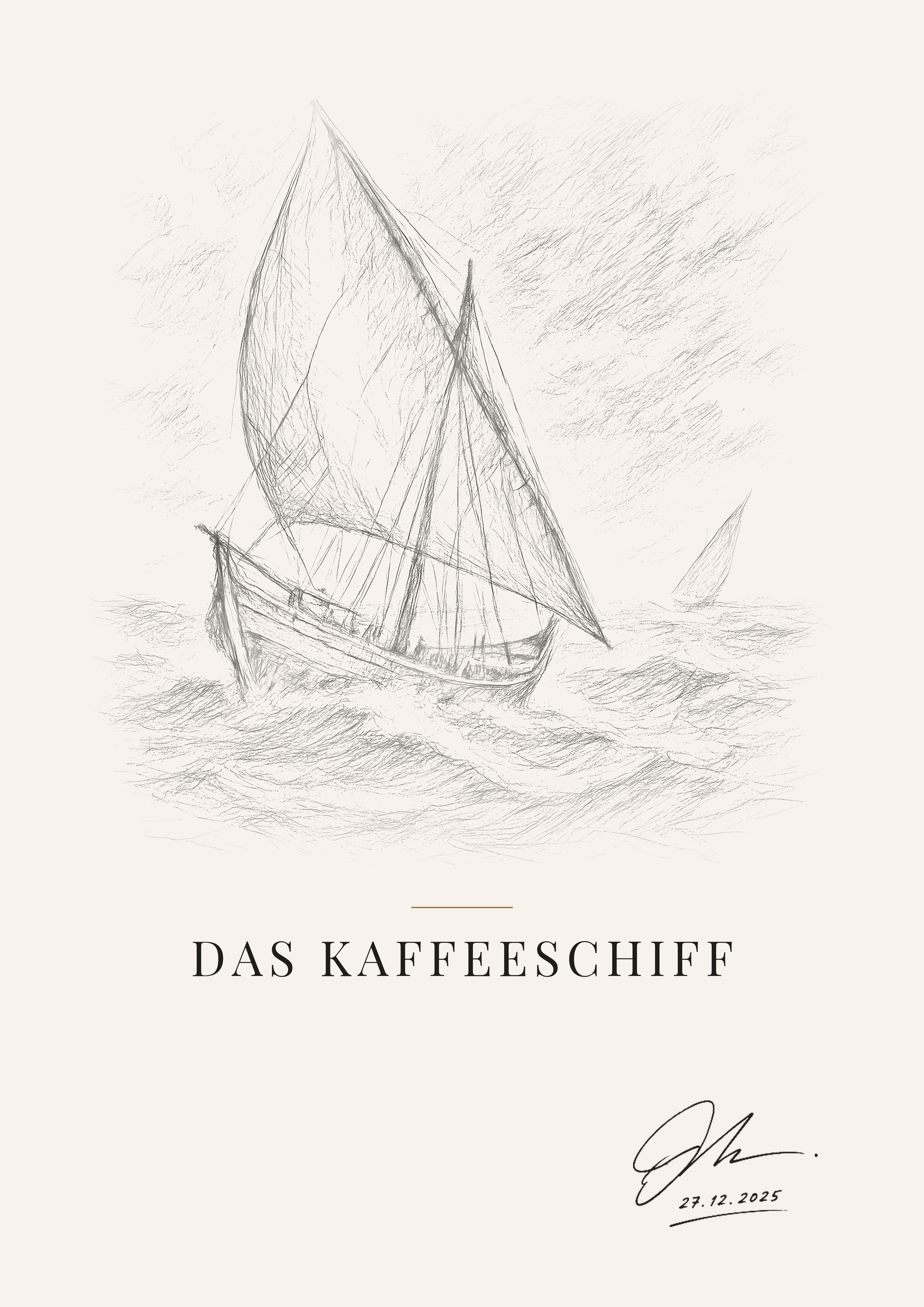 Poster · Das Kaffeeschiff