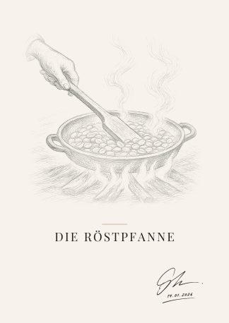 Poster · Die Röstpfanne